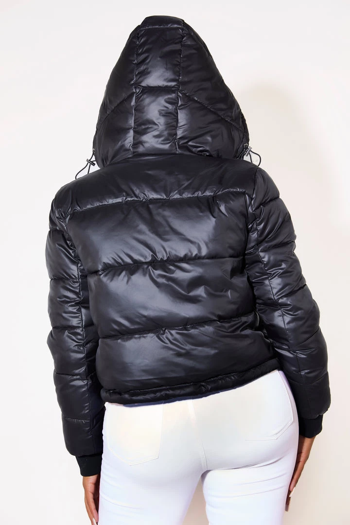 WOMENS OUTERWEAR Best Seller DARA PUFFER JACKET - BLACK 3 WOMENS OUTERWEAR Best Seller DARA PUFFER JACKET - BLACK