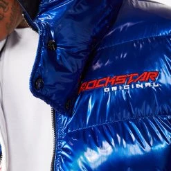 MENS OUTERWEAR Jackets & Outerwear Metallic Royal Blue Alasia Puffer Jacket 25 MENS OUTERWEAR Jackets & Outerwear Metallic Royal Blue Alasia Puffer Jacket