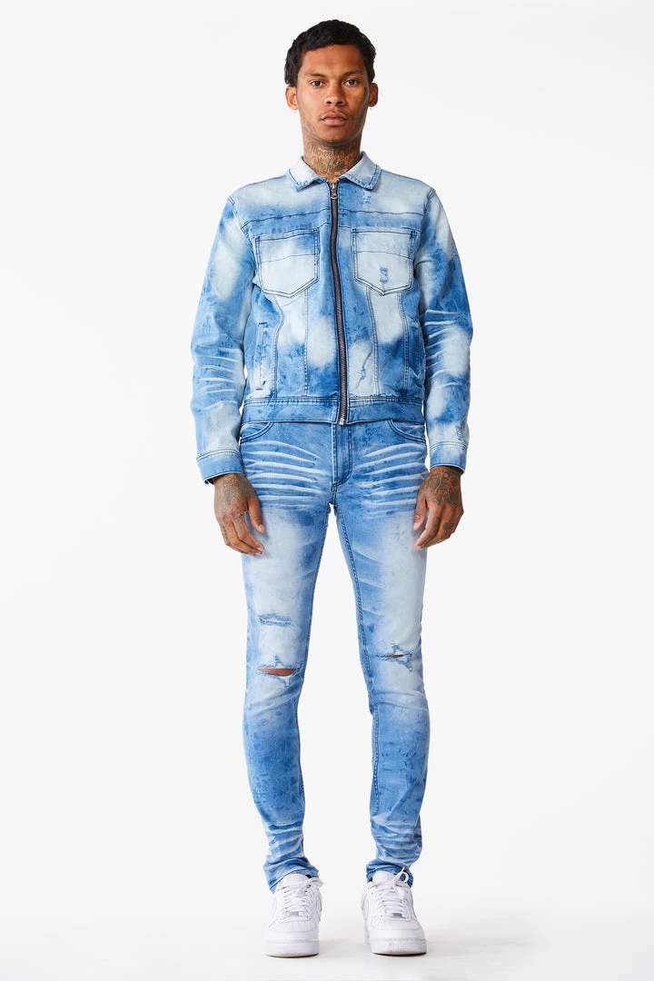 MENS DENIM JACKETS KENNY JACKET-MEDIUM WASH 7 MENS DENIM JACKETS KENNY JACKET-MEDIUM WASH