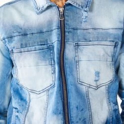 MENS DENIM JACKETS KENNY JACKET-MEDIUM WASH 11 MENS DENIM JACKETS KENNY JACKET-MEDIUM WASH