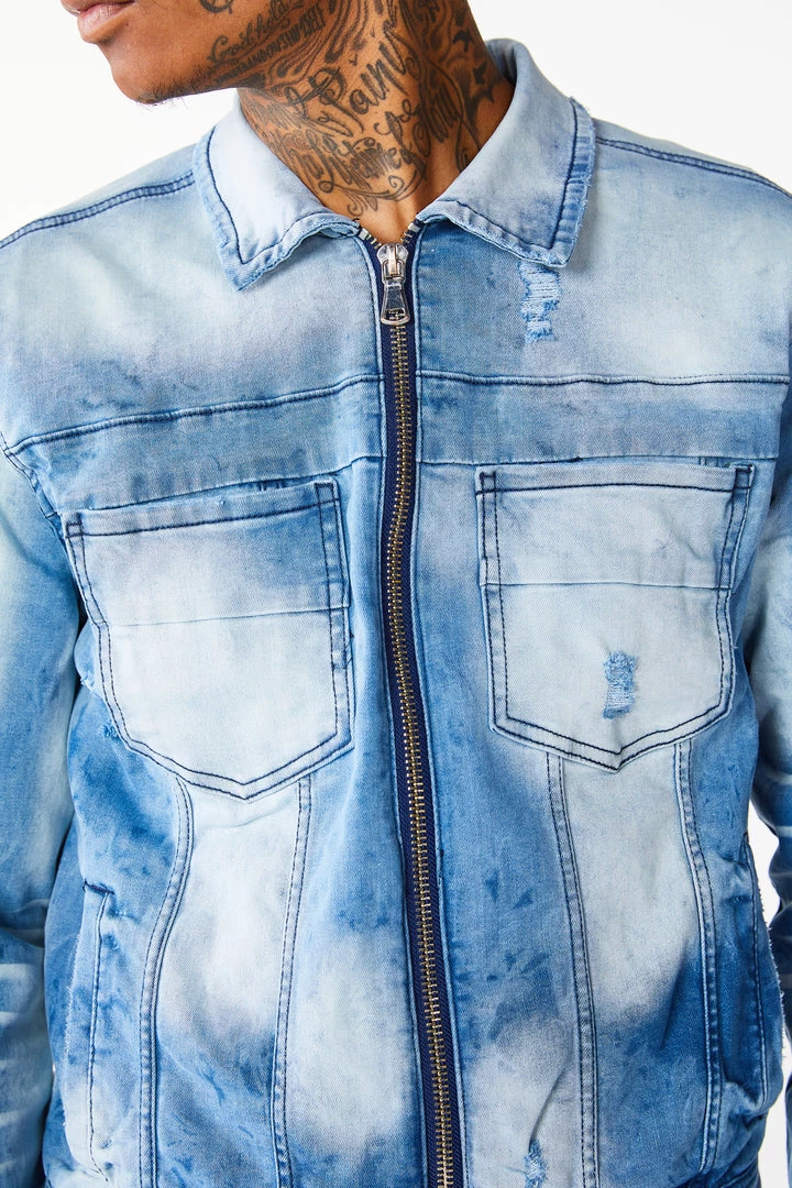 MENS DENIM JACKETS KENNY JACKET-MEDIUM WASH 3 MENS DENIM JACKETS KENNY JACKET-MEDIUM WASH