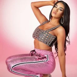 WOMENS PANTS HARLOW PANT-PINK 16 WOMENS PANTS HARLOW PANT-PINK