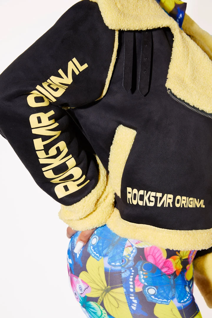 WOMENS JACKETS Best Seller LIA JACKET - BLACK/YELLOW 4 WOMENS JACKETS Best Seller LIA JACKET - BLACK/YELLOW