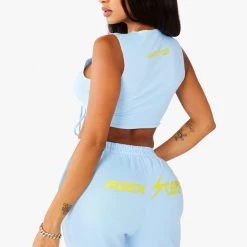 WOMENS DRESSES Best Seller KIRIA TRACK SET - BABY BLUE