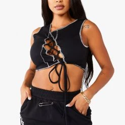 WOMENS DRESSES KIRIA TRACK SET - BLACK Best Seller