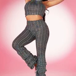 WOMENS DRESSES Best Seller REMI MATCHING PANT SET-BLACK 12 WOMENS DRESSES Best Seller REMI MATCHING PANT SET-BLACK