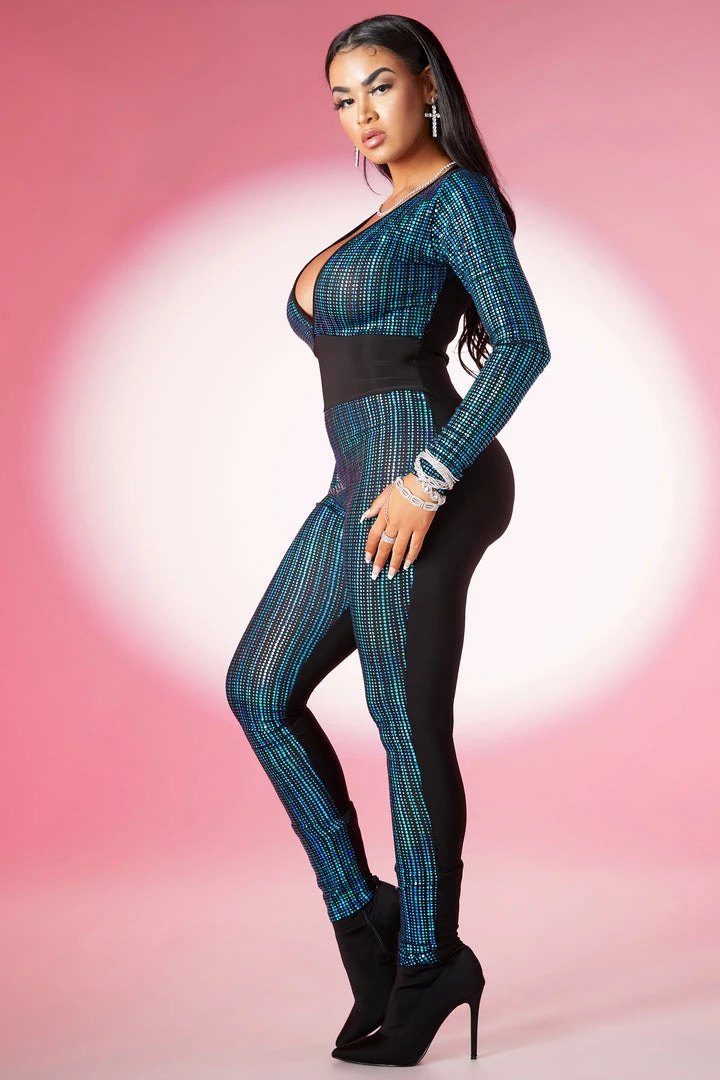 WOMENS ROMPERS & JUMPSUITS CASSANDRA JUMPSUIT-BLUE Best Seller 5 WOMENS ROMPERS & JUMPSUITS CASSANDRA JUMPSUIT-BLUE Best Seller