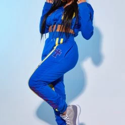 WOMENS TRACK SETS HARPER TRACKSET-ROYAL BLUE