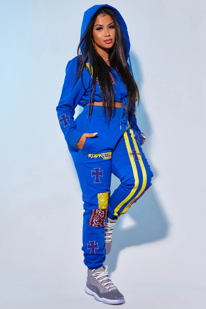 WOMENS TRACK SETS HARPER TRACKSET-ROYAL BLUE 3 WOMENS TRACK SETS HARPER TRACKSET-ROYAL BLUE