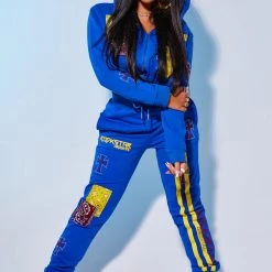 WOMENS TRACK SETS HARPER TRACKSET-ROYAL BLUE