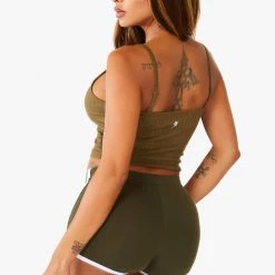 WOMENS ACTIVE SHORT SETS GRACE SHORT SET - OLIVE