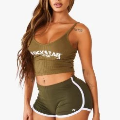 WOMENS ACTIVE SHORT SETS GRACE SHORT SET - OLIVE