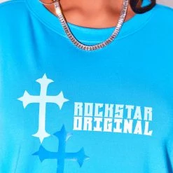 WOMENS HOODIES & SWEATSHIRTS Best Seller BIA CREWNECK SWEATSHIRT-BLUE 12 WOMENS HOODIES & SWEATSHIRTS Best Seller BIA CREWNECK SWEATSHIRT-BLUE