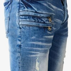 MENS SHORTS KENNY DENIM SHORT- BLUE