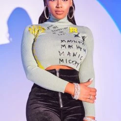 WOMENS HOODIES & SWEATSHIRTS BROOKLYN TURTLENECK-GREEN Best Seller 9 WOMENS HOODIES & SWEATSHIRTS BROOKLYN TURTLENECK-GREEN Best Seller