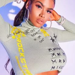 WOMENS HOODIES & SWEATSHIRTS BROOKLYN TURTLENECK-GREEN Best Seller 10 WOMENS HOODIES & SWEATSHIRTS BROOKLYN TURTLENECK-GREEN Best Seller