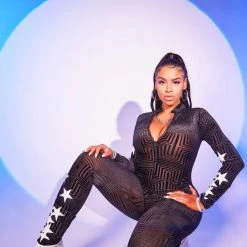 WOMENS ROMPERS & JUMPSUITS Best Seller CELINE JUMPSUIT-BLACK