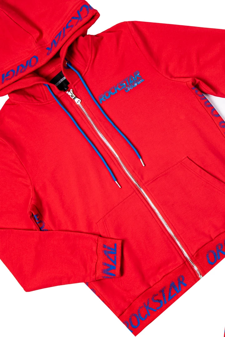 MENS TRACK SETS LAZARUS TRACKSET -RED 2 MENS TRACK SETS LAZARUS TRACKSET -RED