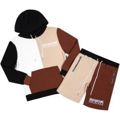 MENS SHORT SETS Loke Beige Short Set Track Sets