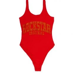 WOMENS TOPS Best Seller MARINA BODYSUIT-RED