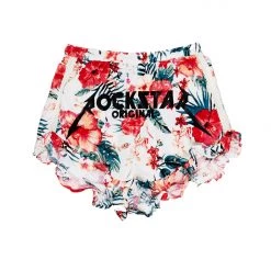 WOMENS SHORTS MARTINA CROCHET TRIM SHORT-BEIGE