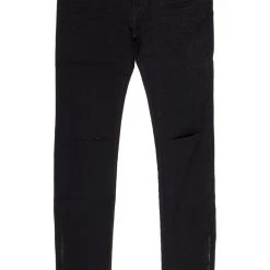 MENS JEANS Denim JAYMES STACKED FLARE JEAN-BLACK