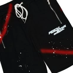 MENS SHORT SETS Track Sets MAVEN SHORT SET-BLACK/BLUE