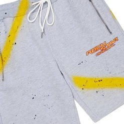 MENS SHORT SETS MAVEN SHORT SET-WHITE/HEATHER