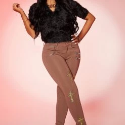 WOMENS PANTS Best Seller MAXIMA PANT-KHAKI