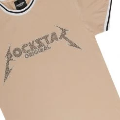 MENS TRACK SETS MOON T-SHIRT TRACKSET-BEIGE
