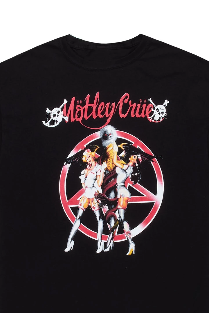 MENS TEES MOTLEY T-SHIRT-BLACK Tops 2 MENS TEES MOTLEY T-SHIRT-BLACK Tops