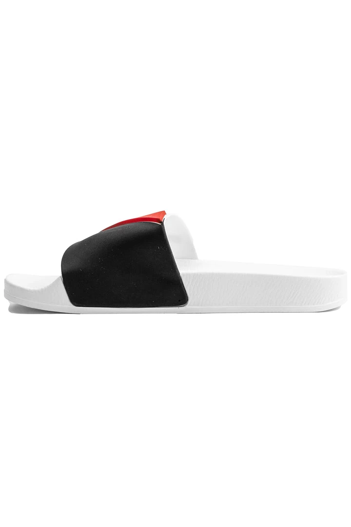 MENS ACCESSORIES MARCELLIN SLIDES- WHITE 3 MENS ACCESSORIES MARCELLIN SLIDES- WHITE