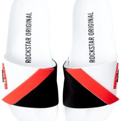 MENS ACCESSORIES MARCELLIN SLIDES- WHITE