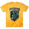 MENS TEES MAVERICK TIE DYE T-SHIRT-YELLOW