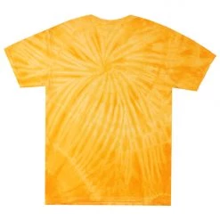 MENS TEES MAVERICK TIE DYE T-SHIRT-YELLOW