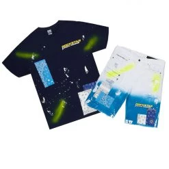 MENS SHORT SETS CIEN T-SHIRT/DENIM SHORT SET-BLUE/NAVY