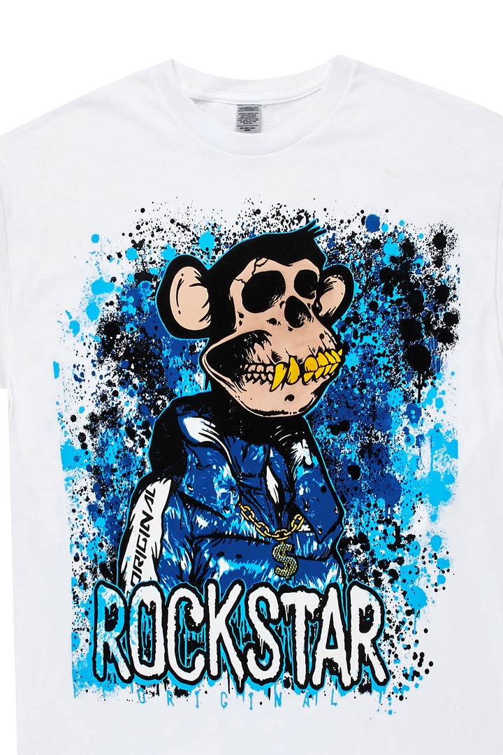 MENS TEES NFT GRAPHIC T-SHIRT-WHITE 2 MENS TEES NFT GRAPHIC T-SHIRT-WHITE