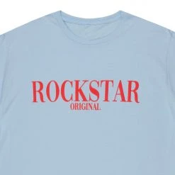 MENS TEES OCTAVIO PRINTED T-SHIRT-BLUE/RED