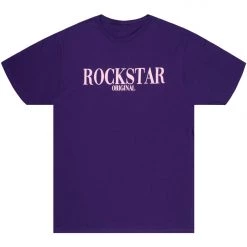 MENS TEES Tops OCTAVIO PRINTED T-SHIRT-LAVENDER/PINK