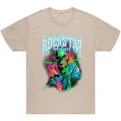 MENS TEES ODDVAR GRAPHIC T-SHIRT-BEIGE