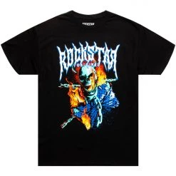 MENS TEES ODDVAR GRAPHIC T-SHIRT-BLACK