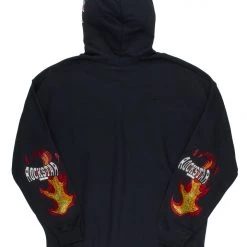 MENS HOODIES & SWEATSHIRTS OLLIE GRAPHIC HOODIE-BLACK 5 MENS HOODIES & SWEATSHIRTS OLLIE GRAPHIC HOODIE-BLACK