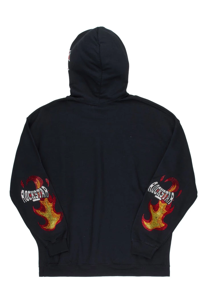 MENS HOODIES & SWEATSHIRTS OLLIE GRAPHIC HOODIE-BLACK 3 MENS HOODIES & SWEATSHIRTS OLLIE GRAPHIC HOODIE-BLACK