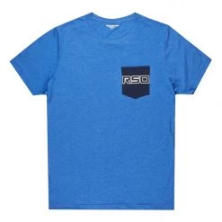 MENS TEES ORCA T-SHIRT-ROYAL BLUE