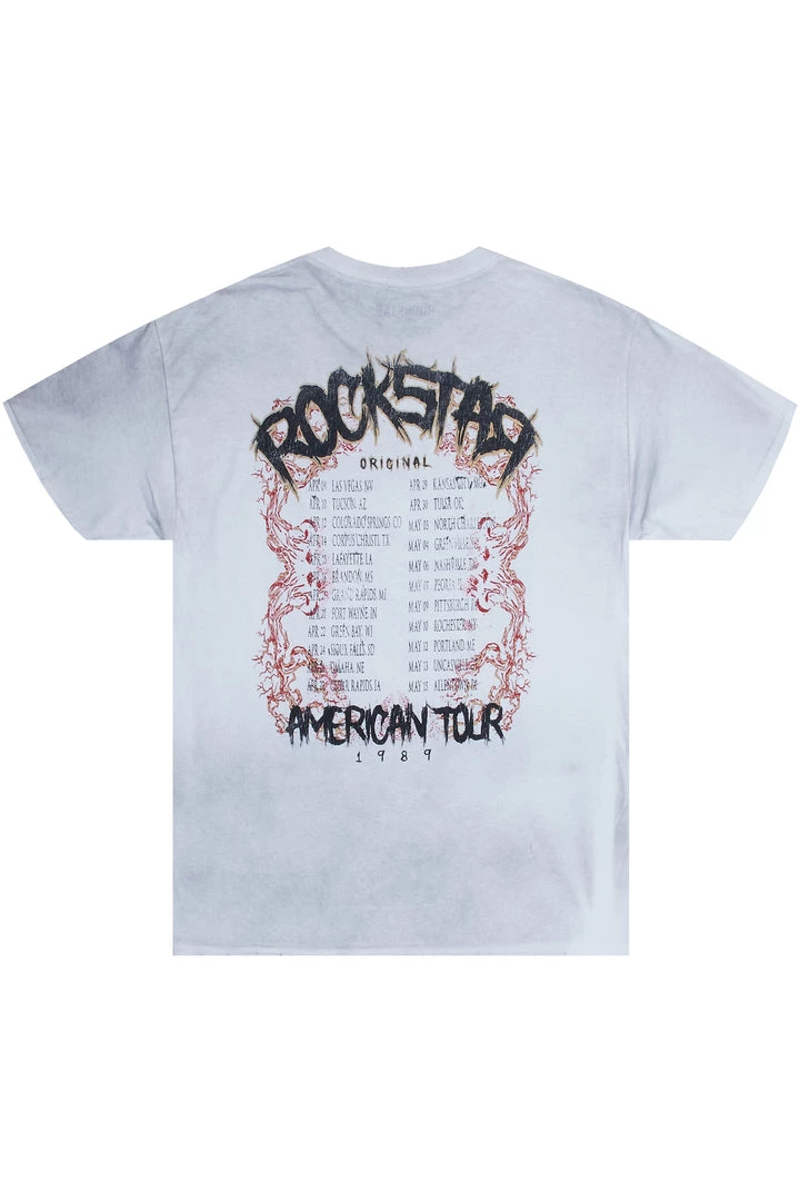 MENS TEES Tops OZZY PRINTED T-SHIRT-WHITE 3 MENS TEES Tops OZZY PRINTED T-SHIRT-WHITE