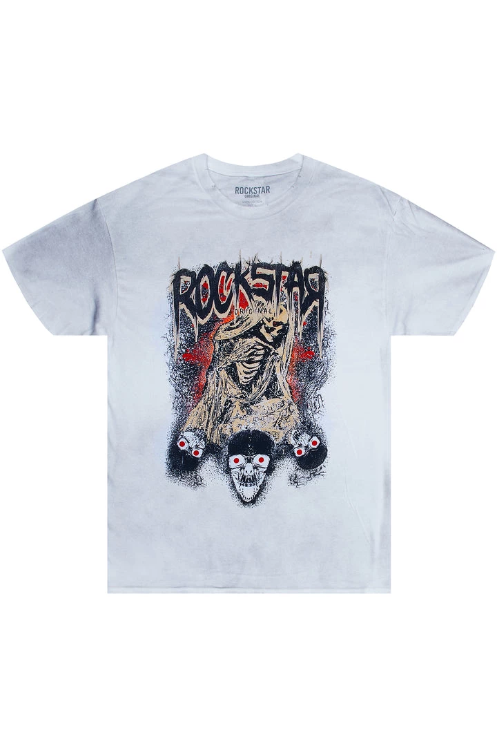 MENS TEES Tops OZZY PRINTED T-SHIRT-WHITE 1 MENS TEES Tops OZZY PRINTED T-SHIRT-WHITE