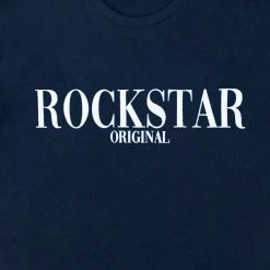 MENS TEES Tops OCTAVIO PRINTED T-SHIRT- NAVY