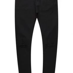 MENS JEANS Oscar Black 5 Pocket Jean With Inseam Denim