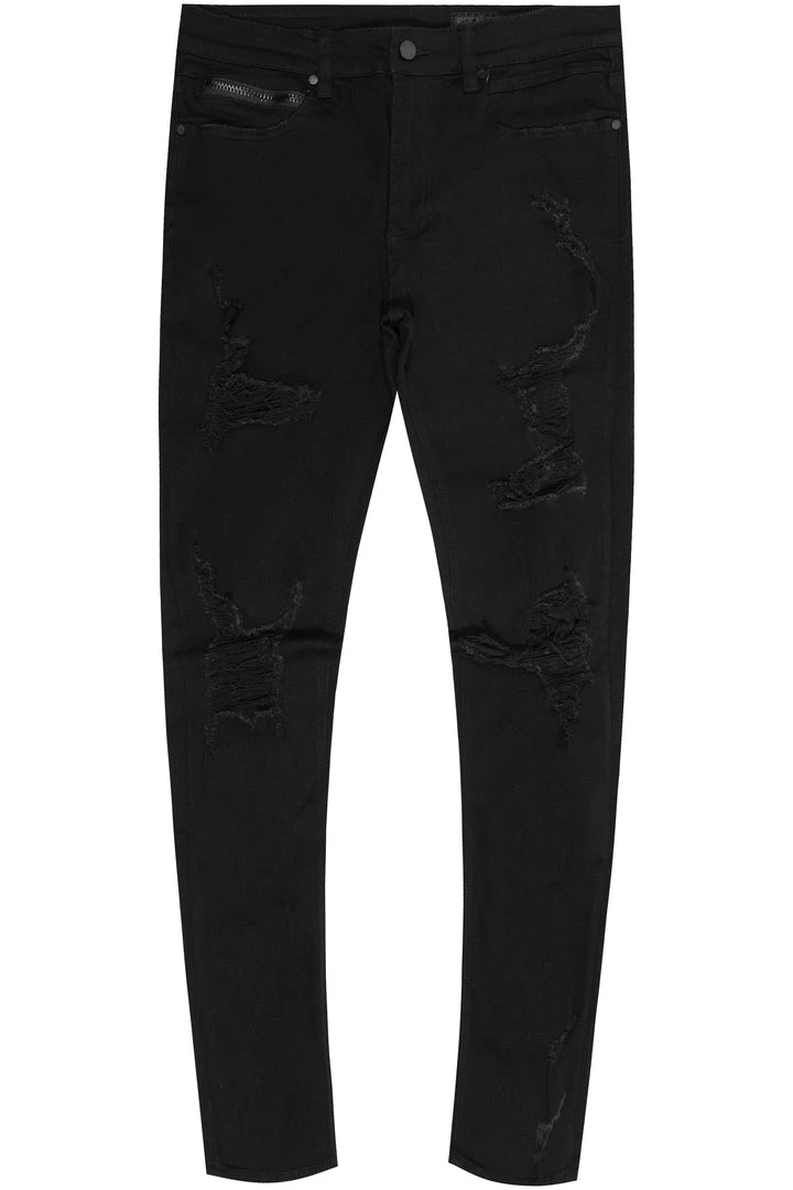 MENS JEANS Denim Oscar Black 5 Pocket Jean 1 MENS JEANS Denim Oscar Black 5 Pocket Jean