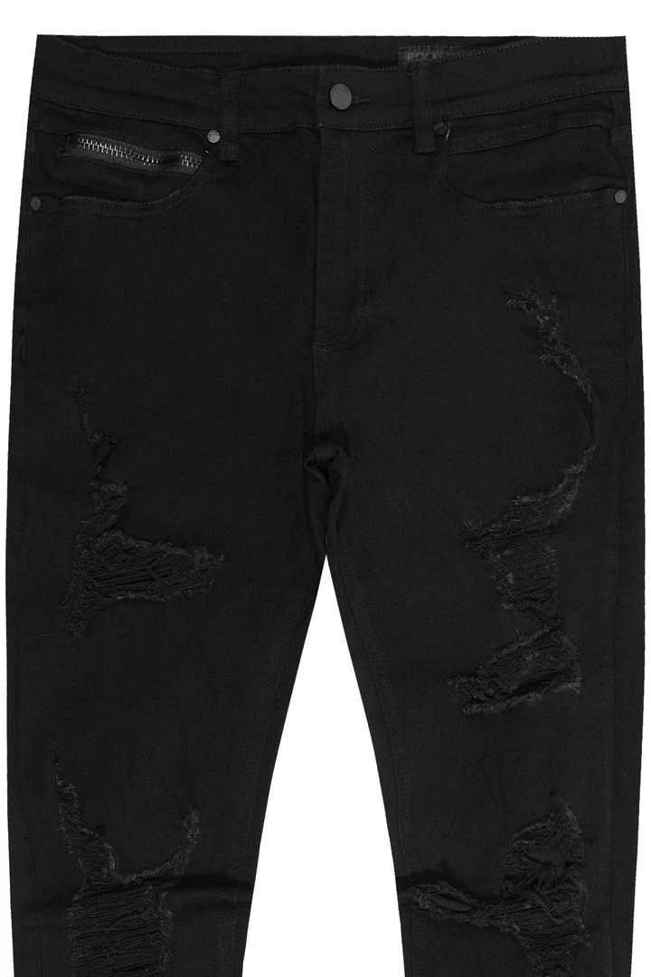 MENS JEANS Denim Oscar Black 5 Pocket Jean 2 MENS JEANS Denim Oscar Black 5 Pocket Jean